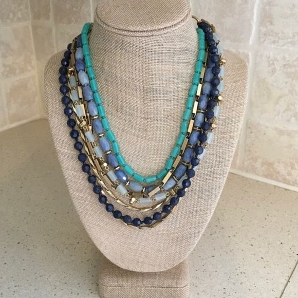 Stella & Dot Jewelry - Sutton Necklace - Green Stone Stella & Dot Jewelry - Sutton Necklace - Green Stone